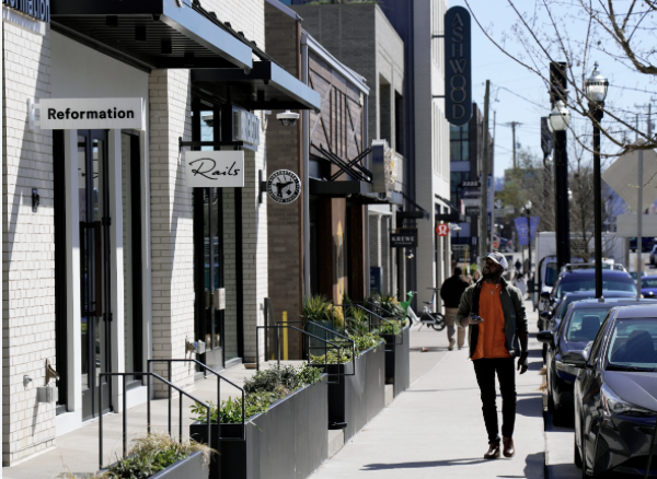 12 South neighborhood streetscape